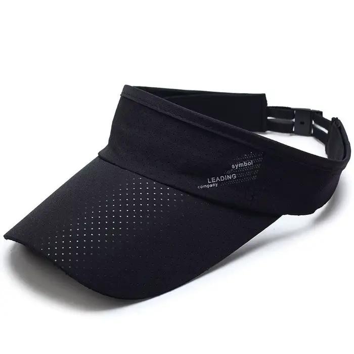 Chapeau pare-soleil d'extérieur sans toit pour hommes et femmes, maille à séchage rapide, été, nouve