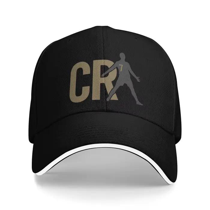 Casquette de football CR7 Cristiano ajustable, casquette de protection solaire d'été pour femmes et