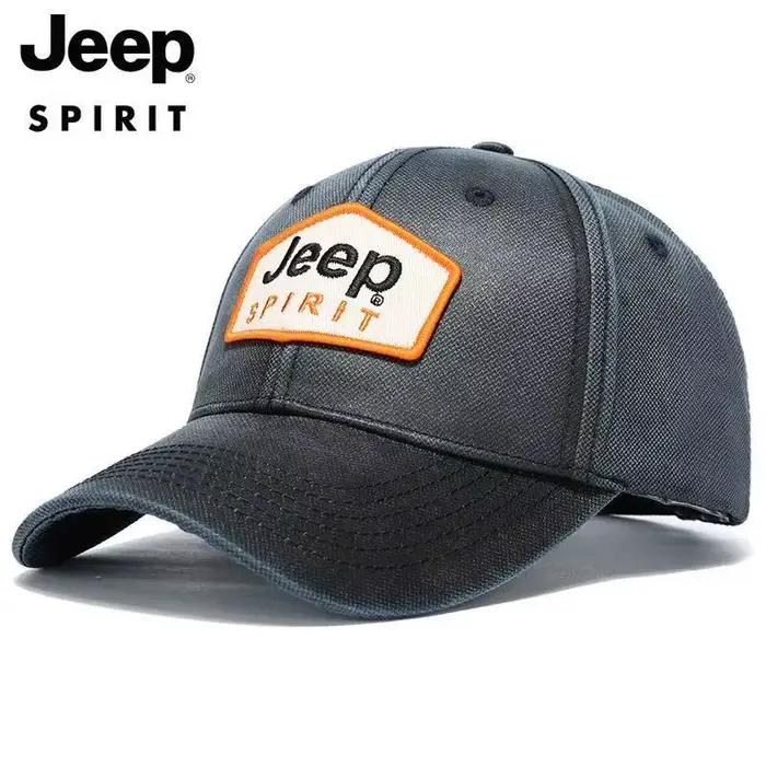 Casquette de baseball brodée en coton pur de haute qualité Jeep 2026, réglable et adaptée aux hommes