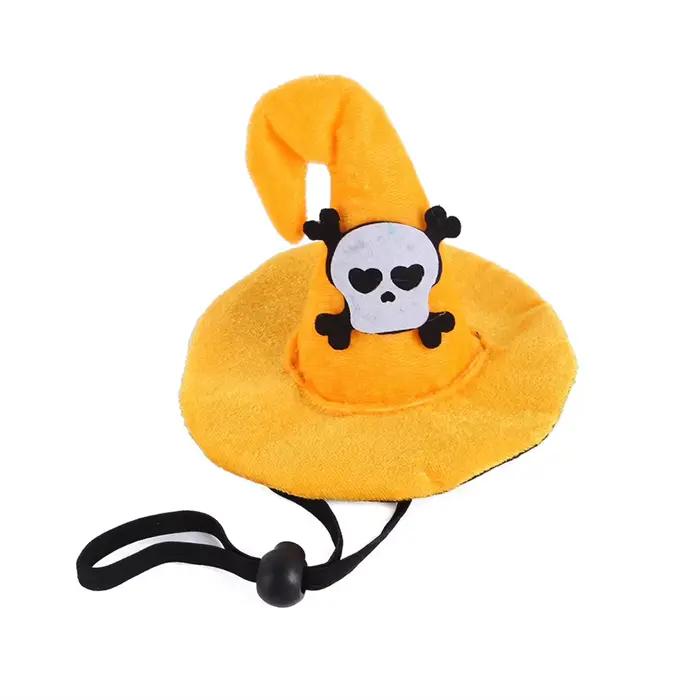 Chapeau d'halloween réglable pour animaux de compagnie, pour chats et chiens, chapeaux de fête amusa