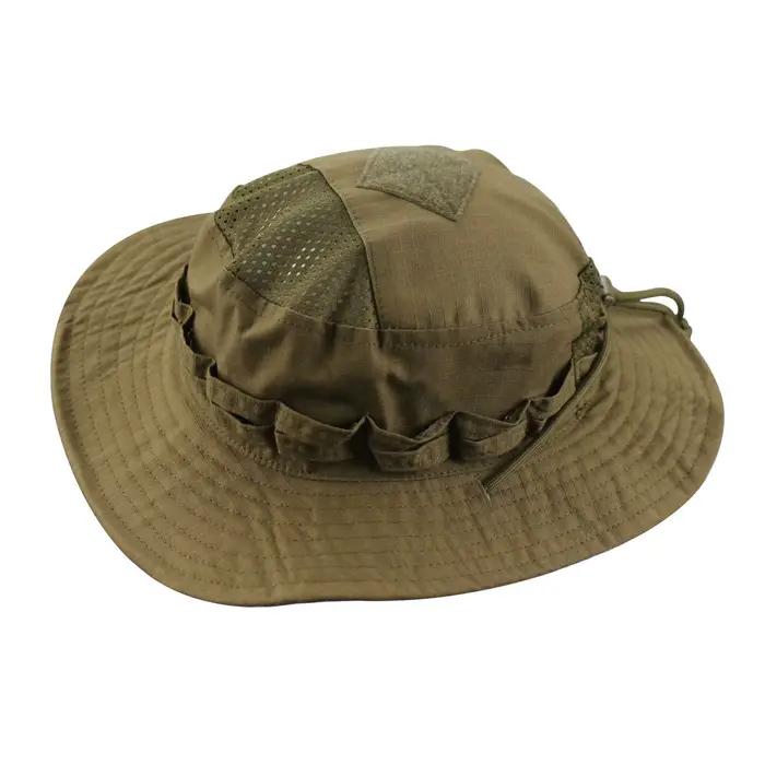 Chapeau Boonie camouflage tactique, casquette seau militaire pour la chasse en plein air, la pêche,
