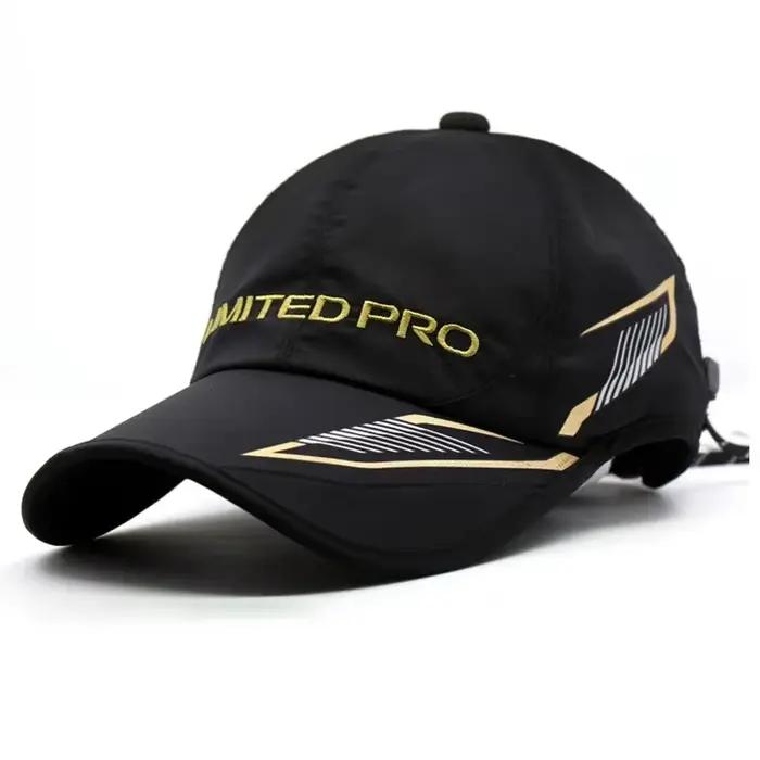 Casquettes de pêche pour adultes, Protection solaire respirante pour hommes, chapeaux de pêche régla