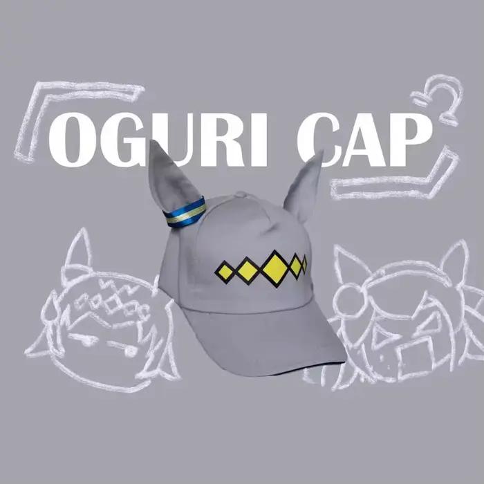 Umamusume: jolie casquette Derby Oguri, casquette à visière, chapeau de soleil d'été, casquette de B