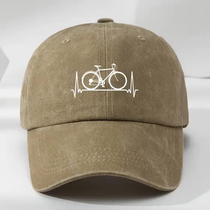 Casquettes de baseball pour hommes et femmes, imprimés de vélos, adaptées aux sports de plein air et