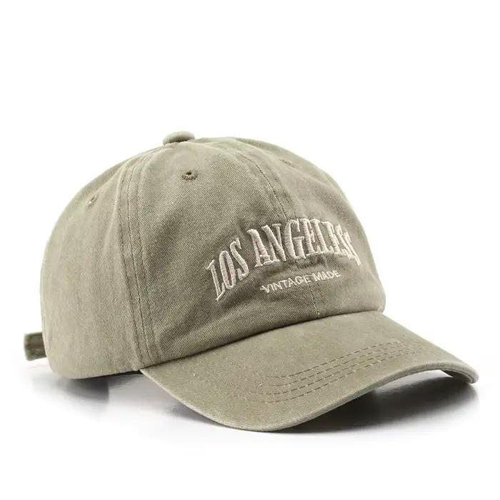 Casquette de Baseball en coton pour hommes et femmes Mode Broderie Chapeau Coton Soft Top Casquettes