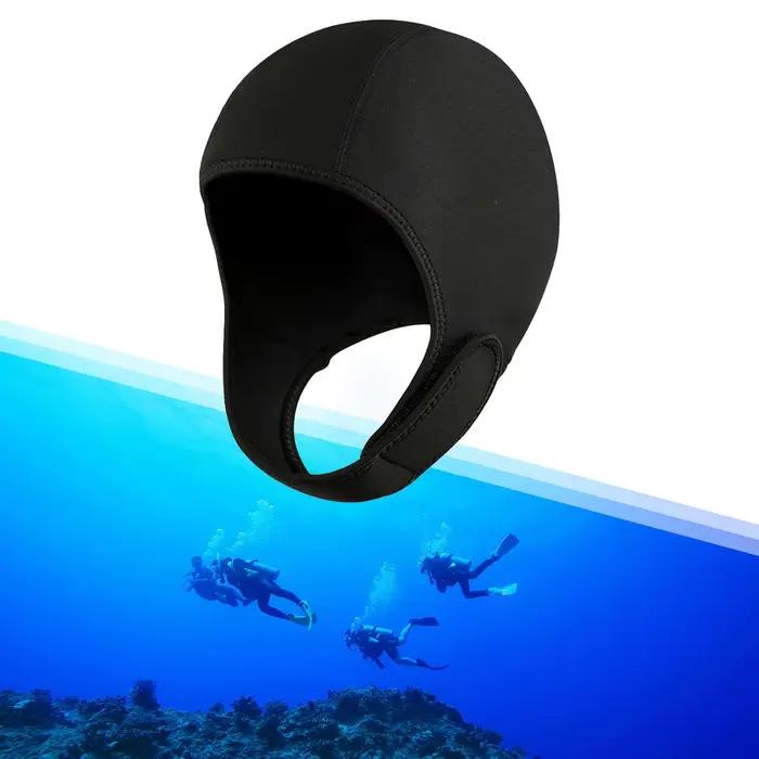 Cagoule de plongée en néoprène de 2mm pour combinaison de plongée, casquette de surf imperméable, bo