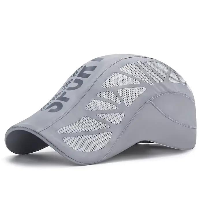 Casquette de baseball pour homme à séchage rapide, respirante, en maille filet, pour le golf, la con