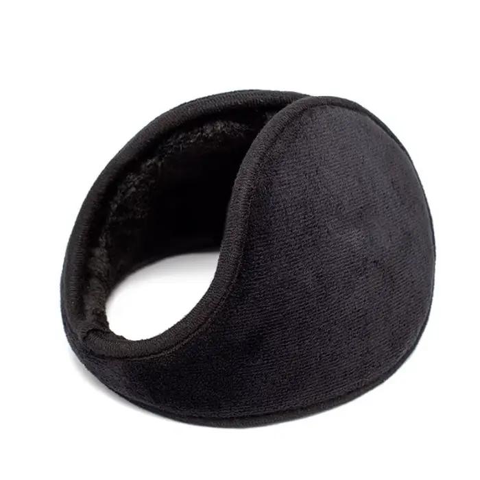 Cache-oreilles en fourrure chaude unisexe pour hommes et femmes, cache-oreilles en velours épais et