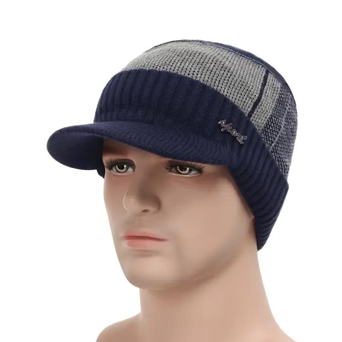 Chapeaux d'hiver Skullies bonnets chapeau hommes bonnets d'hiver pour femmes laine écharpe casquette