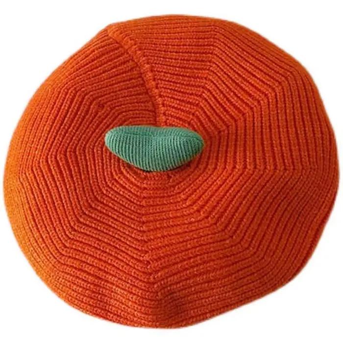 Casquette d'extérieur décontractée et mignonne pour nouveau-né, couleur unie, bonnet en coton pour b
