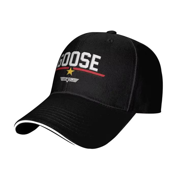 Casquette de baseball classique Top Gun avec logo universitaire vintage, style hip-hop tendance, pou