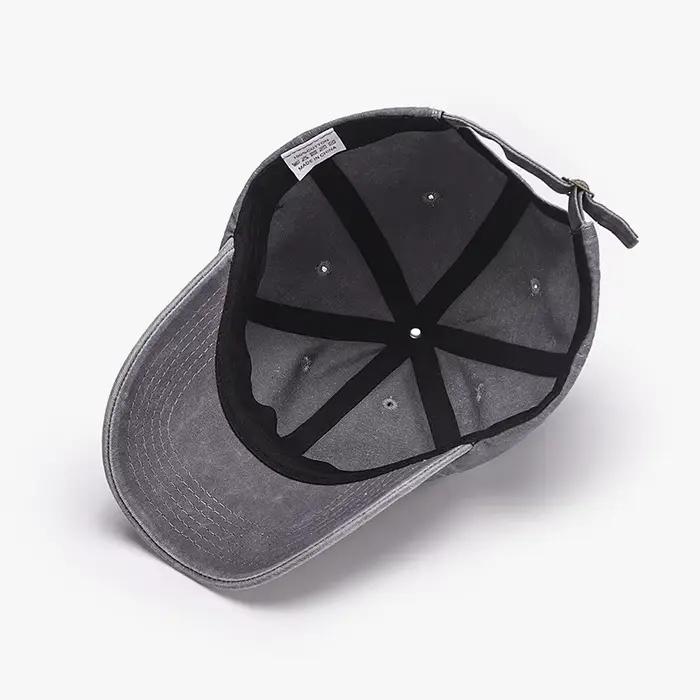 Conception de broderie Grim Reaper japon casquettes de Baseball hommes femmes coton doux lavé doux r