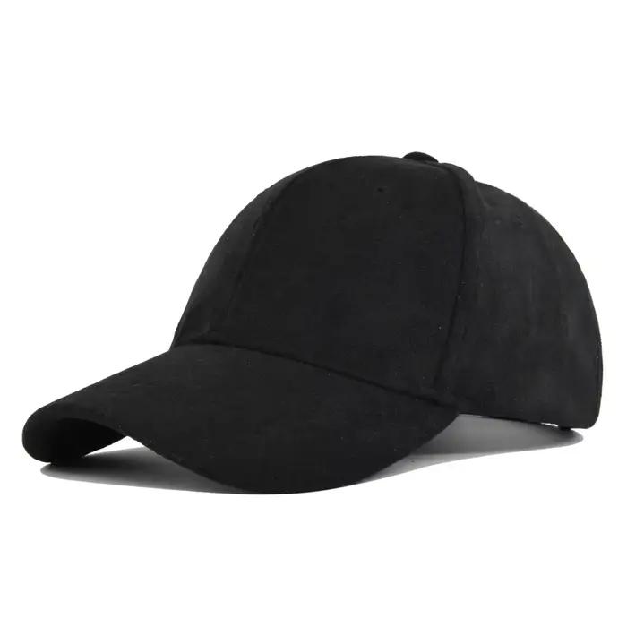 Casquettes de Baseball rétro en daim solide pour hommes femmes printemps automne rue Snapback Hip Ho