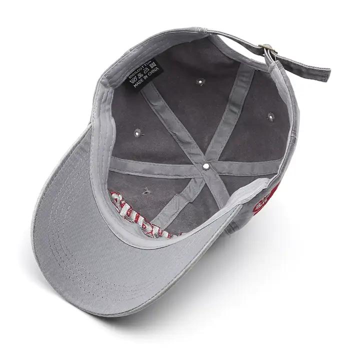 Casquette de Baseball pour hommes et femmes, chapeau à rabat avec lettres brodées, Vintage, en coton