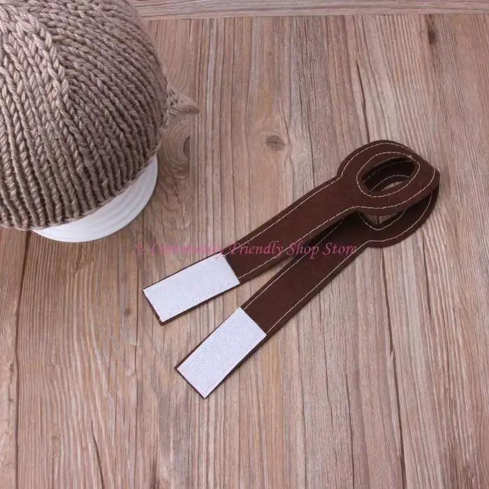 Chapeau l'armée l'air 85AE, accessoires d mignons, chapeau tricoté manuel, thème pilote pour bébé, c