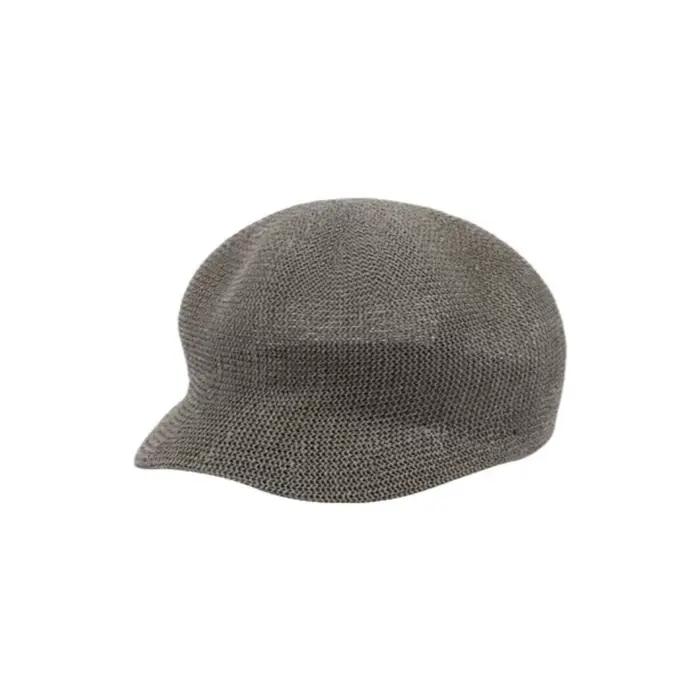 Casquette décontractée unie en tissu fin pour femme, style baseball ou octogonale, avec visière pare