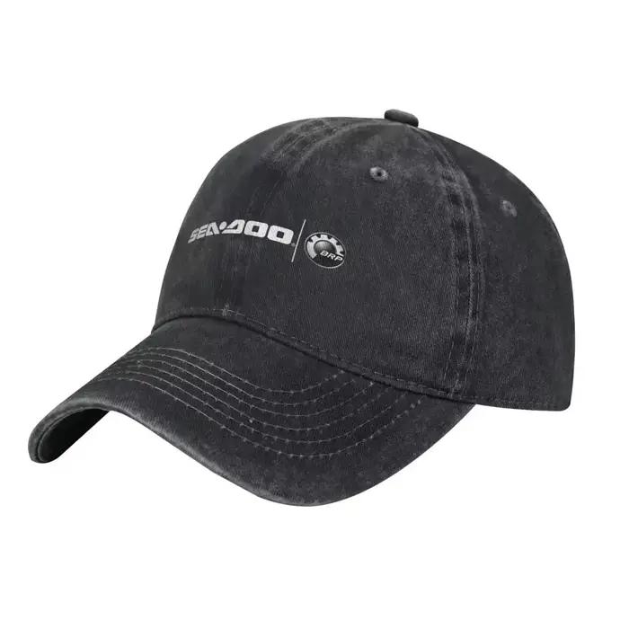 Casquette de baseball tendance avec logo Sea Doo Team Rxt Brt 2026, casquette à visière pour hommes