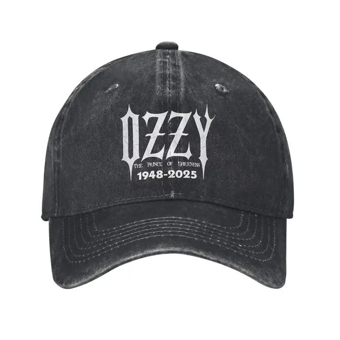 Ozzy Osbourne 1948-2025 Rock Music Legend camionneur chapeau accessoires pour unisexe casquette de B