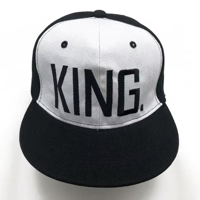 Casquette de baseball brodée QUEEN noire style hip-hop pour hommes et femmes