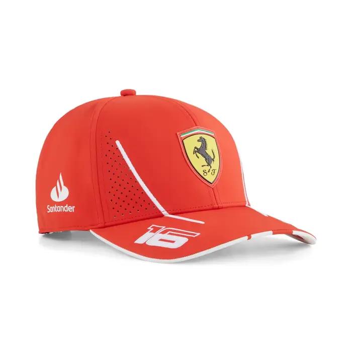 Casquette bleue Ferrari Monza édition spéciale 2025, Casquette Leclerc 24 ans, Casquette GP de Chine