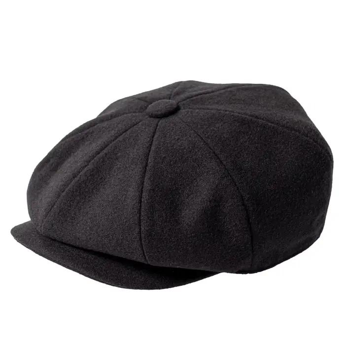 Jangoul casquettes gavroche hommes 8 panneaux casquette plate laine mélange conduite chapeau béret m