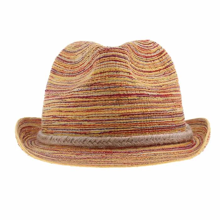 LNPBD été Style femmes dames pliable chapeau de plage Provence disquette élégant bohême soleil chape