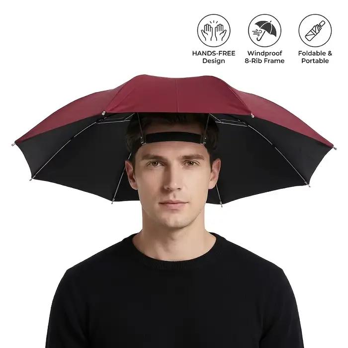 Chapeau d'extérieur toutes saisons avec design à porter sur la tête | Adapté à de multiples scénar