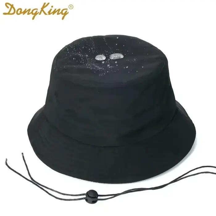 Chapeau de pluie léger et imperméable pour homme et femme, chapeau coupe-vent, chapeau pliable, XX-L