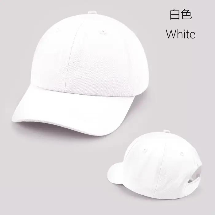 Chapeaux de baseball en coton sergé pour tout-petits, taille réglable pour petites filles et garçons