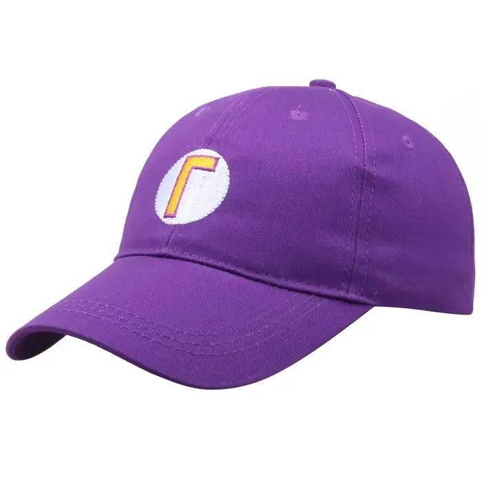Casquette de baseball brodée avec lettres de dessin animé, pare-soleil réglable, idéale pour les jeu