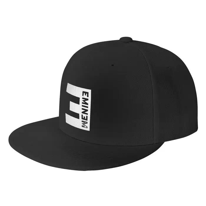 Hiphop casquette de Baseball hommes Eminem mode casquettes plates chapeaux pour Logo Asquette Homme