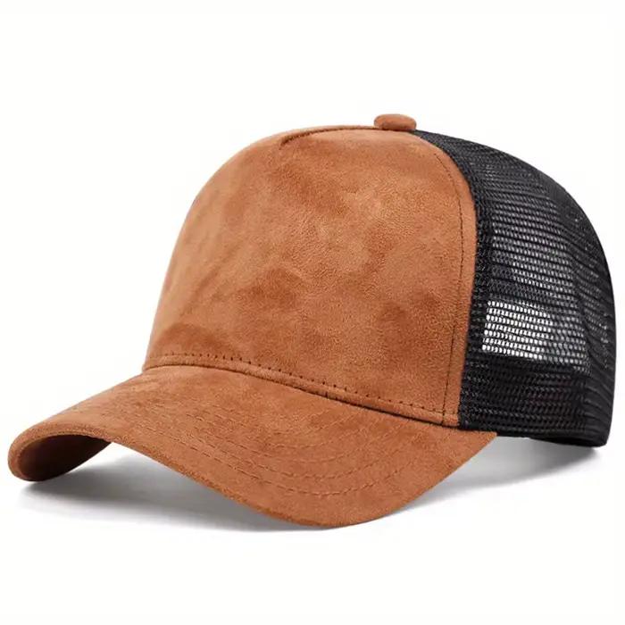Casquette de baseball unisexe en maille pour hommes, casquette de camionneur réglable pour activités