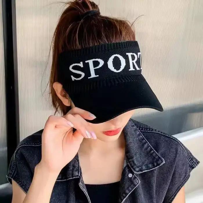 Casquettes de tennis classiques pour hommes et femmes, bandeau de sport, visière, casquette de cours