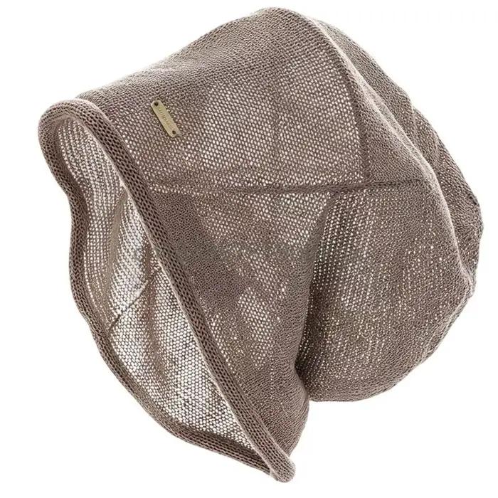 Chapeau tricoté ajouré, bonnets respirants confortables, tendance, pour Club fête, J78E