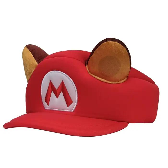 Bros raton laveur Cosplay chapeau avec oreilles adulte Super Luigi dessin animé casquette rouge clas