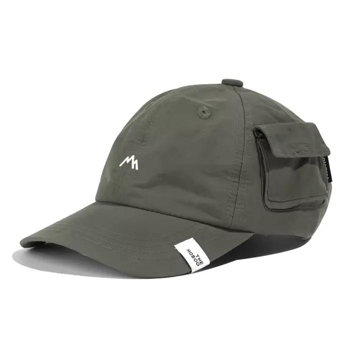 Casquette de baseball tendance en nylon à séchage rapide pour hommes et femmes, poche polyvalente, c