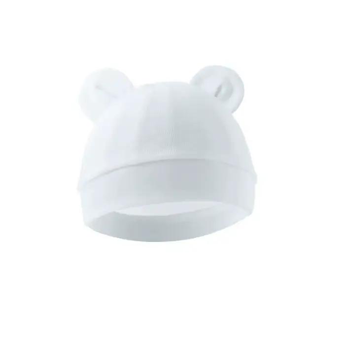 Ensemble de chapeaux et gants pour bébé fille, Bonnet en coton pour nouveau-né, accessoires pour fil