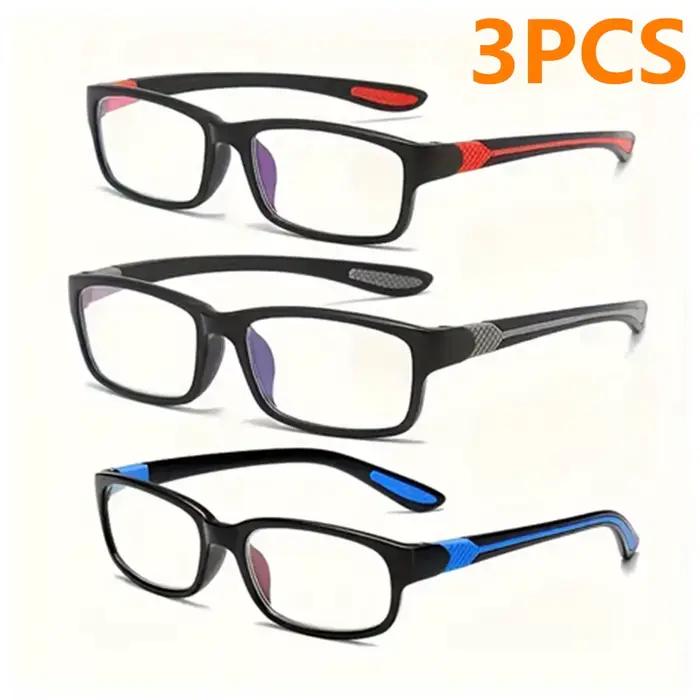 3/1 pièces lunettes de lecture de sport hommes femmes-lecteurs presbytes confortables et élégants av