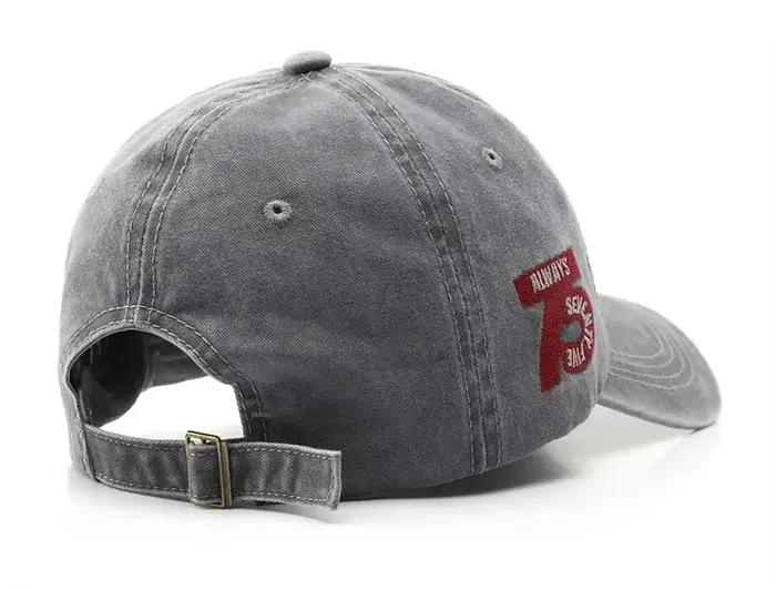 Casquette de Baseball pour hommes et femmes, chapeau à rabat avec lettres brodées, Vintage, en coton