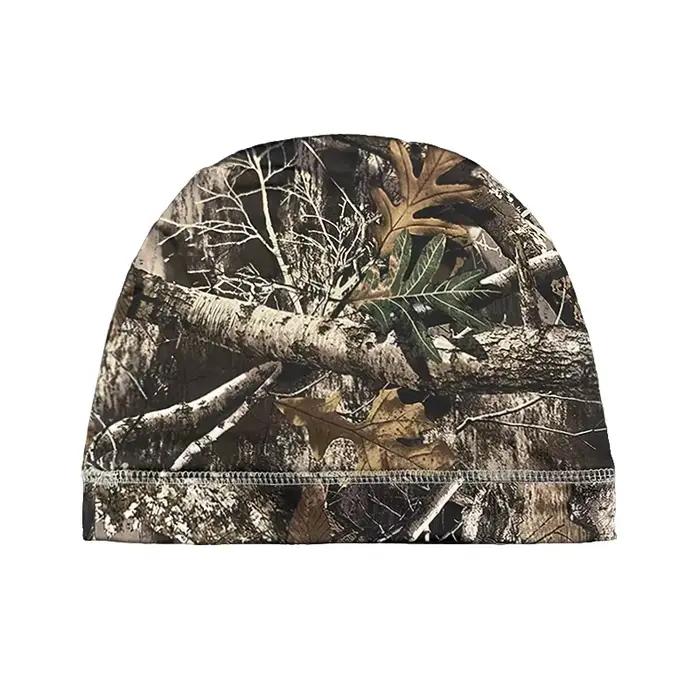 Chapeau pull Hip-Hop imprimé feuilles rétro, Double couche, décontracté, polyvalent, à la mode, pour