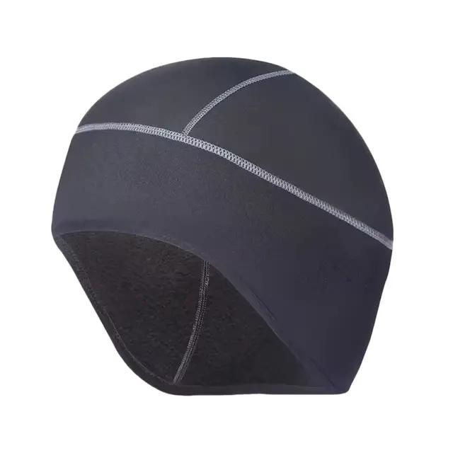 Casquette de cyclisme d'hiver coupe-vent thermique, doublure de casque, course à pied, ski, moto, éq