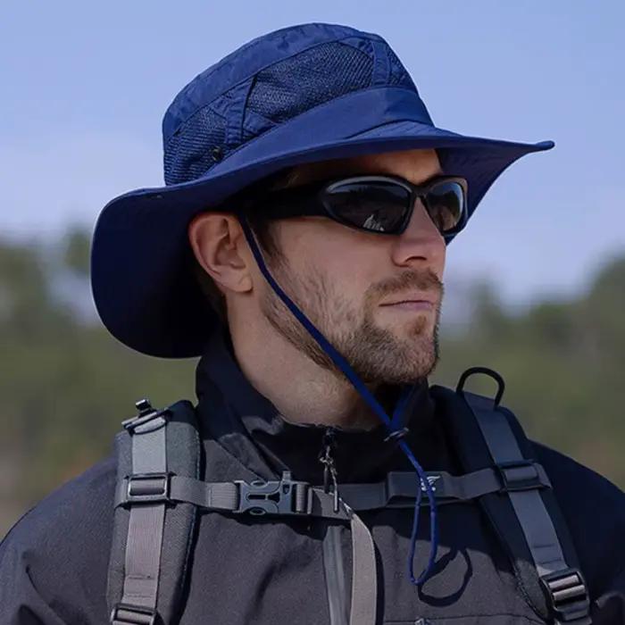 Chapeau seau creux pour hommes, 1 pièce, respirant, UPF 50 +, randonnée plage, pliable, Protection U