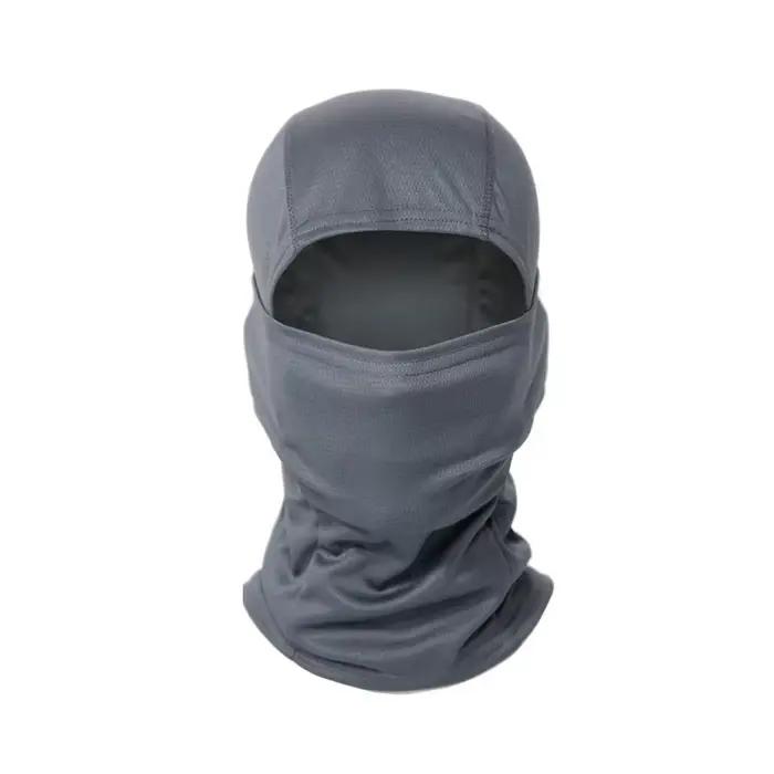 Cagoule tactique coupe-vent pour vélo, couverture complète, chasse en plein air, tête de randonnée,