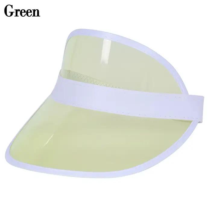Chapeau pare-soleil anti-UV pour hommes et femmes, accessoires de sport en PVC, casquette de basebal