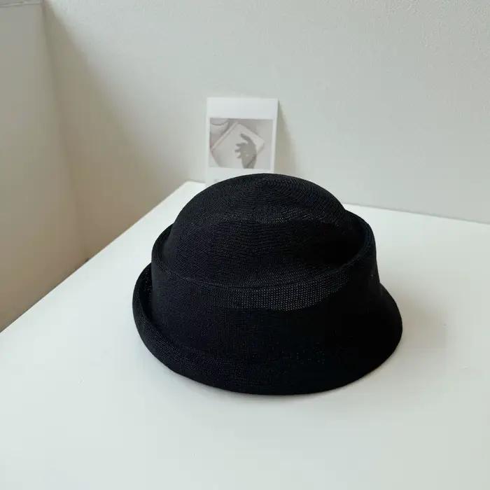 Hepburn Style camélia fleur Fedoras chapeaux pour femmes été hiver élégant béret chapeau visage minc