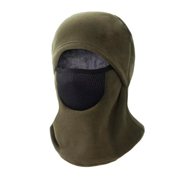Cagoule de Protection du cou, casquette de cyclisme en polaire, chapeau chaud résistant au froid, ma