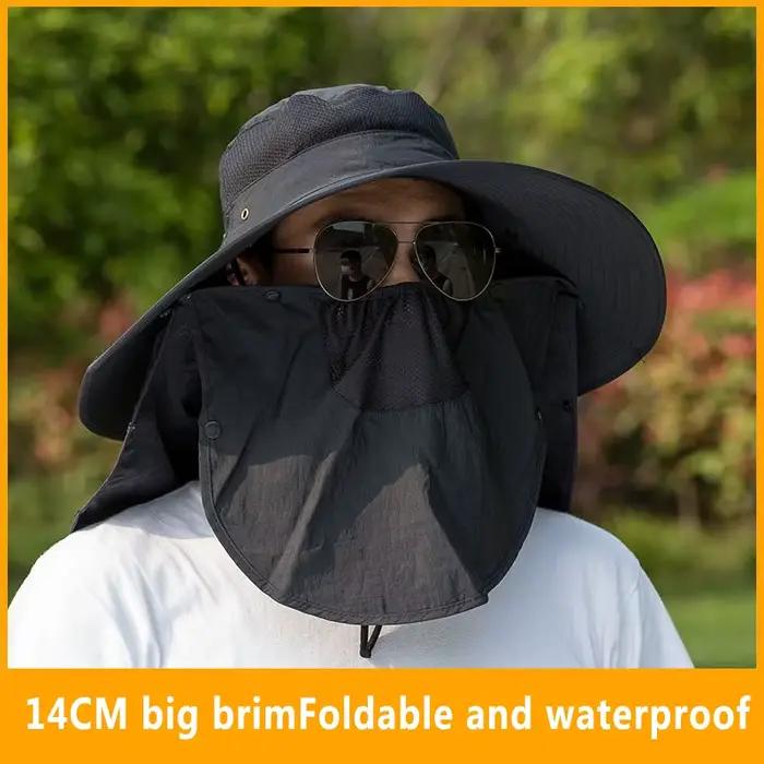 Chapeau à grand bord pour hommes et femmes, chapeau de soleil, visières, crème solaire, casquette de