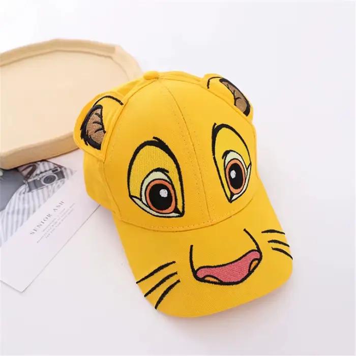 Casquette de baseball pour enfants, motif tigre de dessin animé, nouvelle mode, printemps, été, auto