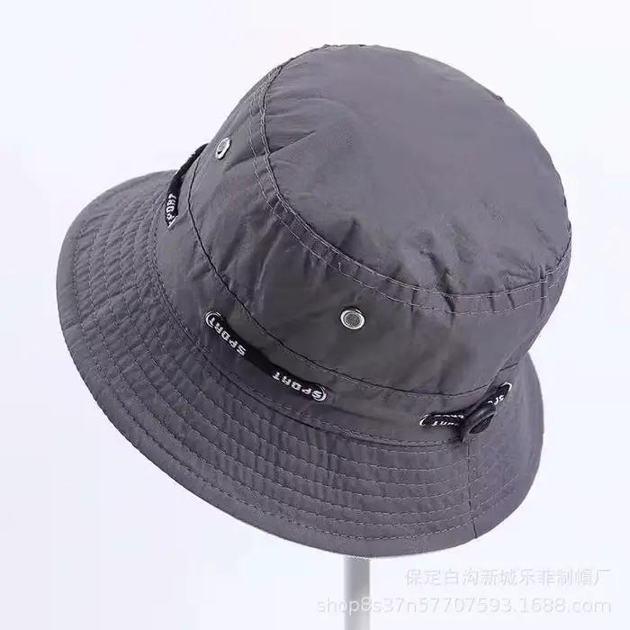 Chapeau de pêche pour homme, chapeau de randonnée pliable, chapeau de soleil pour la randonnée, le c
