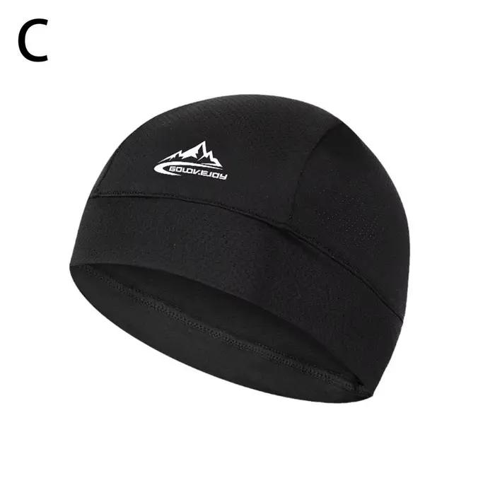 Bonnet de cyclisme à séchage rapide pour hommes et femmes, en soie glacée, idéal pour l'été, la cour